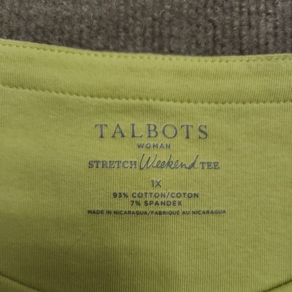 Talbots Light Green Blouse - Picture 4 of 6